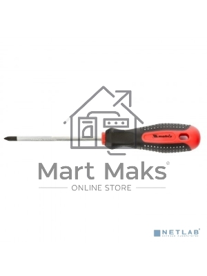 Отвертка Matrix Fusion, PH1 х 100 мм, CrV, 3-х компонентная рукоятка 