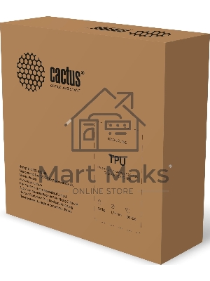 Пластик для принтера 3D Cactus CS-3D-TPU-0.8KG-RED TPU d1.75мм 0.8кг 1цв.