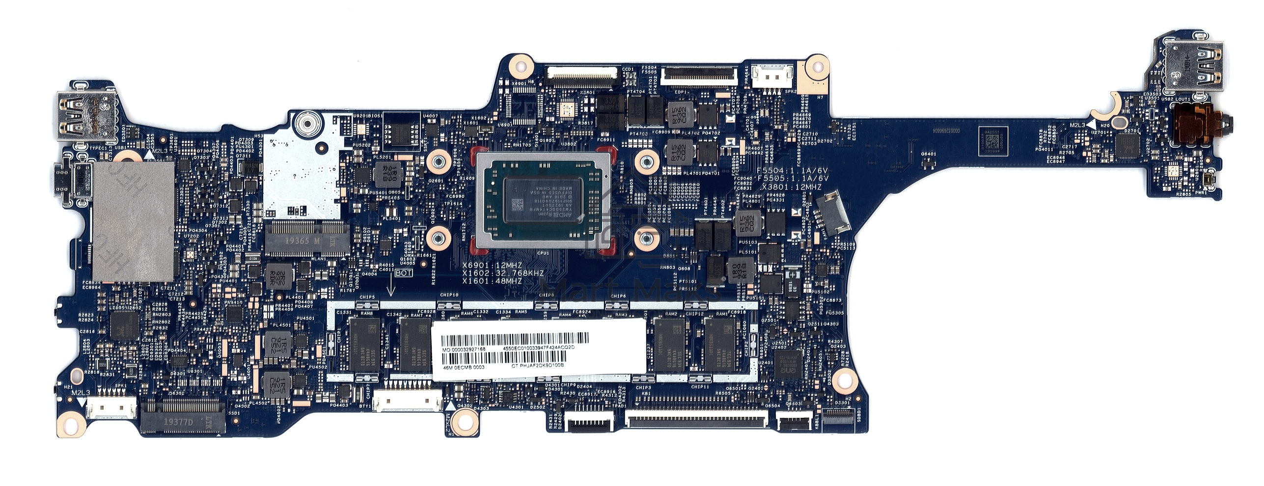 Материнская плата HP X360 13-AG 13Z-AG Ryzen 5 2500U UMA