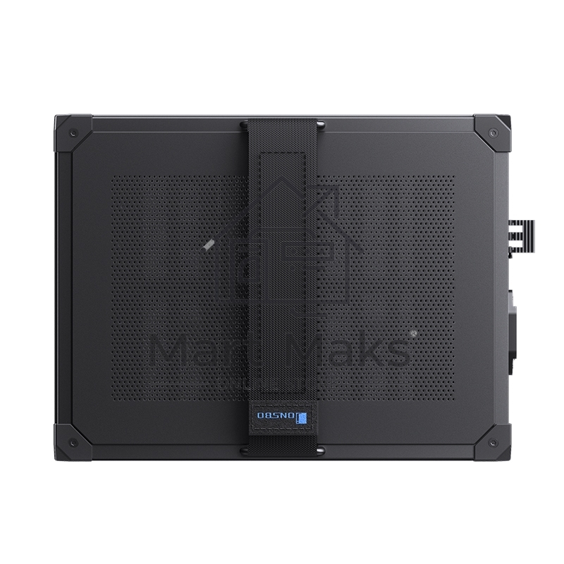 Компьютерный корпус JONSBO C6-ITX Black ITX без БП, боковая панель из закаленного стекла, mini-ITX, черный