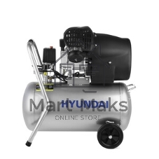 Компрессор поршневой Hyundai HYC 40250LMS масляный 400л/мин 50л 2200Вт серебристый/черный