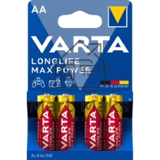 Батарея Varta LongLife Max Power Alkaline LR6 BL5+3 AA (8шт) блистер