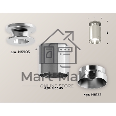 Светильник Ambrella Light XS6305042 PSL серебро полированное MR16 GU5.3 (N6903, C6305, N6132)