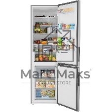 Холодильник Haier CEF537ASD серебристый двухкамерный 263/105 л морозилка снизу, No Frost