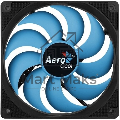 Вентилятор для корпуса AeroCool / Formula Motion 12 Plus черный, 120 мм, 1200 об/мин, 22.1 дБ, 3 pin