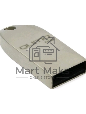 Флешка USB 2.0 QUMO 8Gb, Cosmos QM8GUD-Cos серебристый