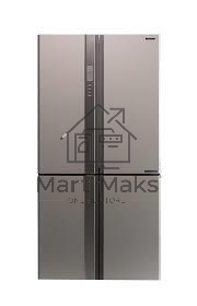 Холодильник Sharp SJ-EX98FBE бежевый трехкамерный 394/211 л морозилка снизу, No Frost, Side by Side