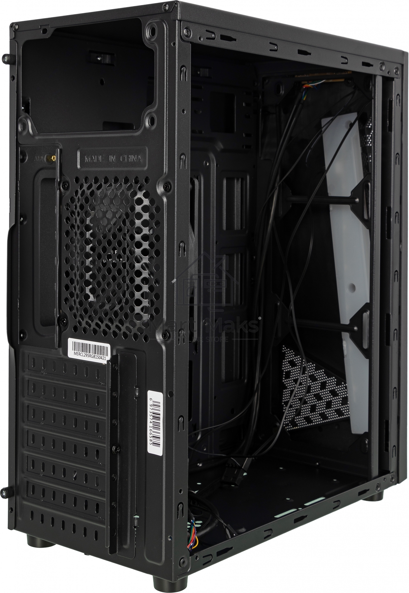 Компьютерный корпус Accord ACC-CL295RGB черный без БП ATX 4x120mm 2xUSB2.0 1xUSB3.0 audio