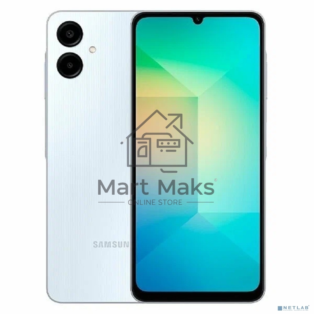 Смартфон Samsung Galaxy A06 SM-A065F 4/128Gb, голубой
