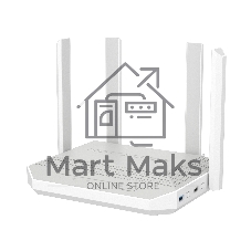 Мультигигабитный интернет-центр Netcraze Giga (NC-1012) с Mesh Wi-Fi 6 AX3000, Smart-коммутатором 1×2.5G/SFP и 4×1G, многофункциональными портами USB 3.0 и 2.0