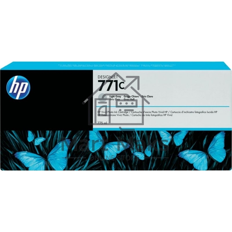 Картридж струйный HP №771C B6Y14A светло-серый для HP DJ Z6200 (775мл)