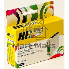Картридж Epson Stylus S22/SX125/SX420W/SX425W/BX305F (Hi-Black) new, C13T12814010, BK