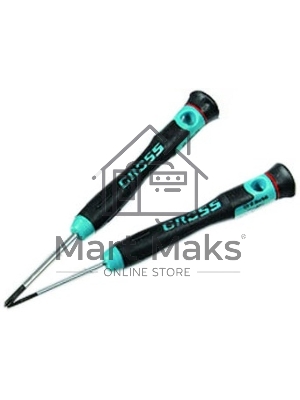 Набор отверток GROSS 13347для точной механики crmo двухкомпонентные рукоятки 6шт. пласт. бокс