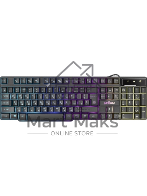 Клавиатура Defender Mayhem GK-360DL проводная, USB Type-A, чёрный