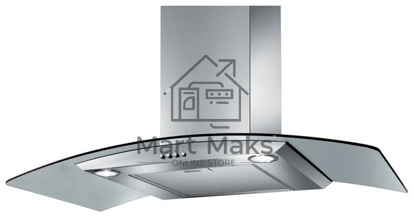 Вытяжка каминная Jetair TORY P 60 INX серебристый/прозрачный, 60 см, 700 куб. м/ч, 62 дБ