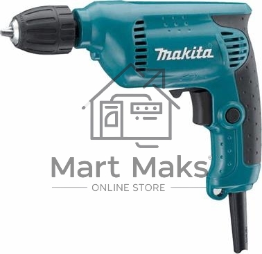 Дрель Makita 6413, 450 Вт, сетевая, безударная