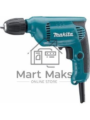 Дрель Makita 6413, 450 Вт, сетевая, безударная