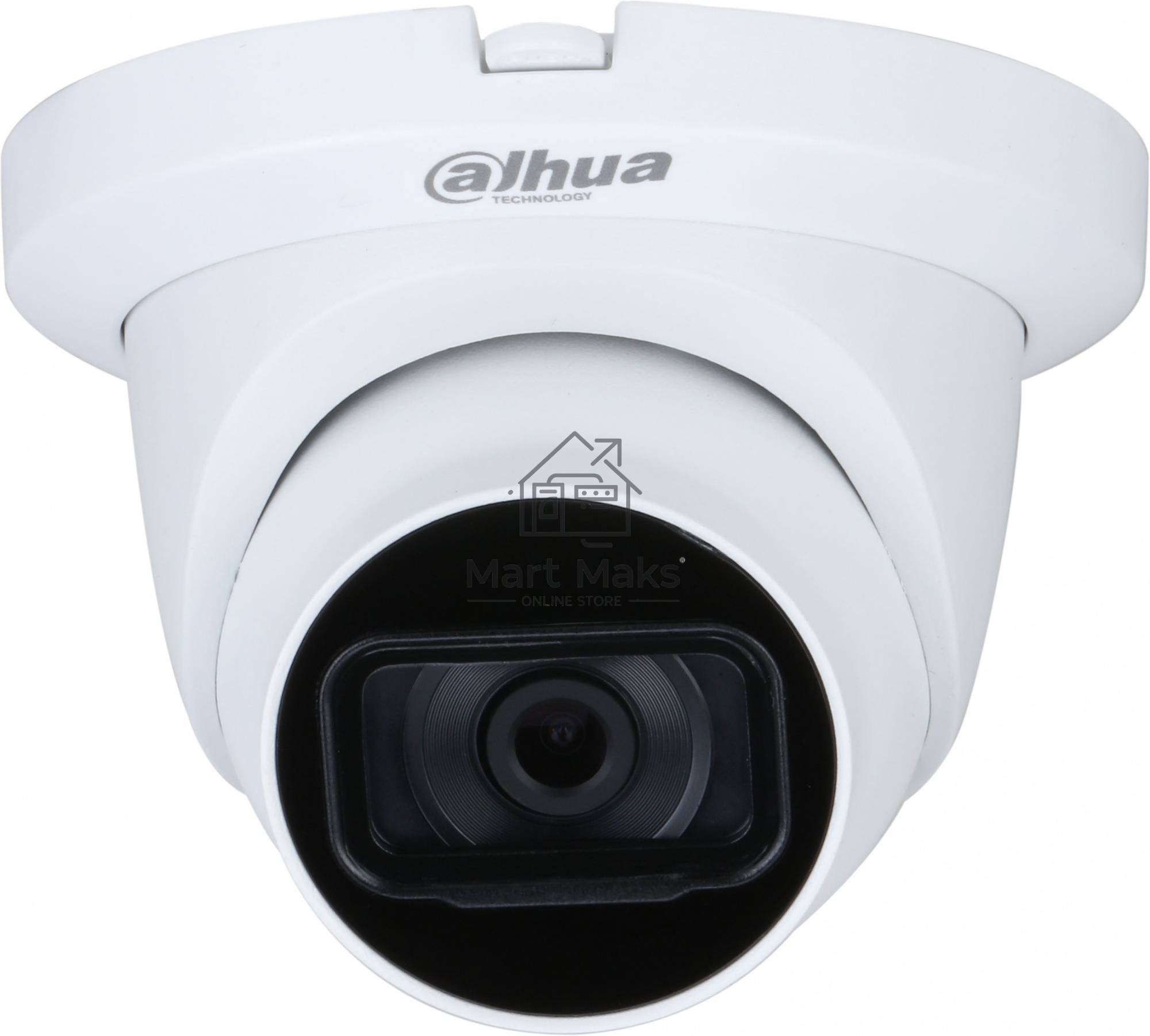Купольная HDCVI-видеокамера Starlight, 2Mп, 1/2.8 CMOS, объектив 3.6 мм, мех ИК-фильтр, WDR 130дБ, 0.002лк@F1.6, BNC переключаемый HDCVI/TVI/AHD/CVBS, 25к/с@1080p, ИК 30м, встроенный микрофон, IP67, 12В DC, металл пластик Купольная HDCVI-видеокамера Starl