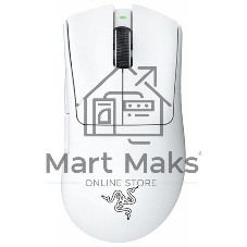 Мышь беспроводная/проводная Razer DeathAdder V3 Pro белый, 30000 dpi, радиоканал, USB, кнопки - 5