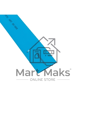 Трубка термоусаживаемая ТУТ 18,0/9,0мм, синяя, упаковка 50 шт. по 1м, PROconnect