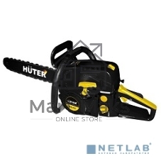 Бензопила Huter BS-62 70/6/6 2,2 кВт, 62 см3, бак 0,55 л, антивиб. система, шина 50см/20