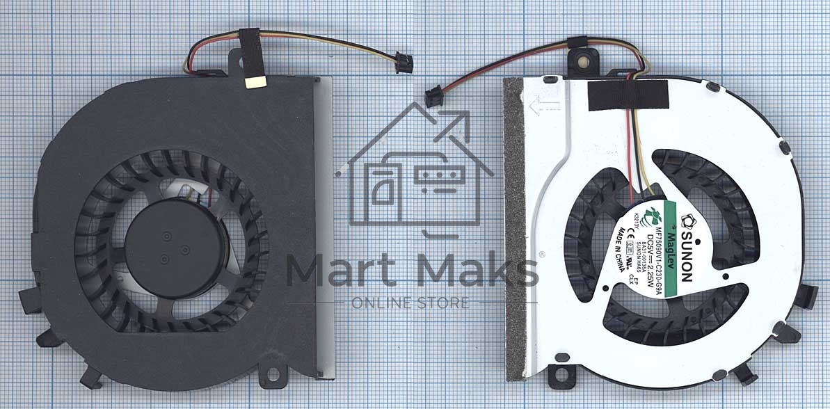 Вентилятор (кулер) для ноутбука Samsung NP270E5E NP270E5V