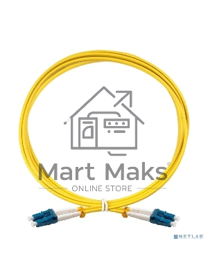 Патч-корд волоконно-оптический ExeGate FC-D-9-LC-LC-1M-LSZH (Шнур ВО SM 9/125 (OS2/G.652.D), LC/UPC-LC/UPC, Duplex, LSZH, 1м)