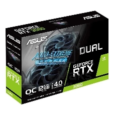 Видеокарта Asus GeForce RTX 3060 Dual OC Edition (LHR), 12 GB GDDR6, 192 bit, 3xDisplayPort, HDMI, GPU 1837 MHz