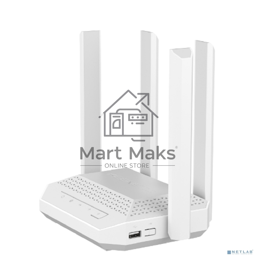 Маршрутизатор Keenetic Hopper (KN-3811) AX3000 10/100/1000BASE-TX/4G ready белый