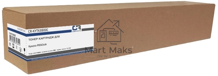 Картридж лазерный CopyRite CR-KYTK8800C TK-8800C голубой (20000стр.) для Kyocera P8060cdn