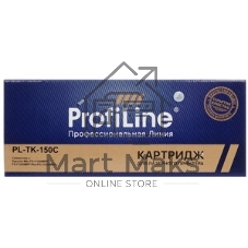 Картридж лазерный ProfiLine PL-TK-150C для принтеров Kyocera Mita FS-C1020MFP/FS-C1020MFP Plus/FS-C1020MFPe Голубой 6000 копий