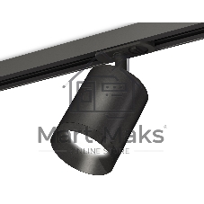 Светильник Ambrella light XT7422001 SBK/PBK черный песок/черный полированный MR16 GU5.3 (A2537, C7422, N7031)