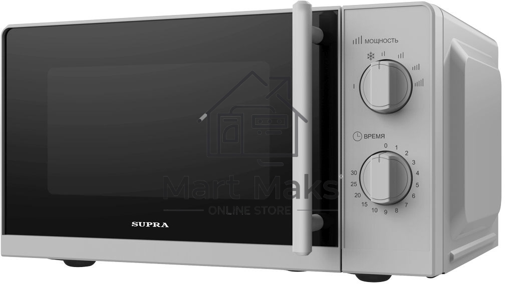 Микроволновая печь SUPRA 20MS40 белый 20л 700Вт поворотный механизм