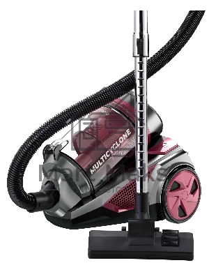 Пылесос Starwind SCV2520 красный/серый, 400/2500 Вт, уборка сухая, пылесборник контейнер, 3 л