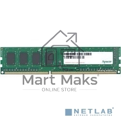 Оперативная память Apacer, DDR3, 8GB (1x8GB), 1600MHz, CL11, DIMM