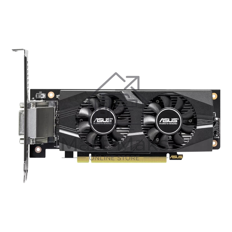 Видеокарта ASUS RTX3050 6GB RTX3050-O6G-LP-BRK PCIE16 RTX3050,DVI,HDMI,DP,6G,D6