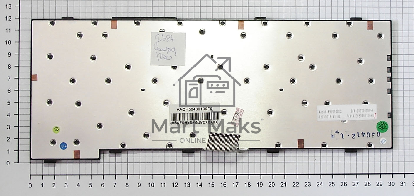 Клавиатура для ноутбука HP Compaq Presario 1500 черная