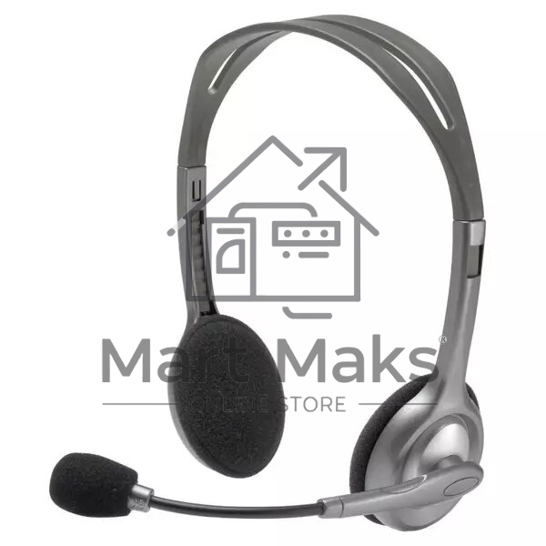 Гарнитура Logitech Headset H110 grey (981-000472/981-000271)