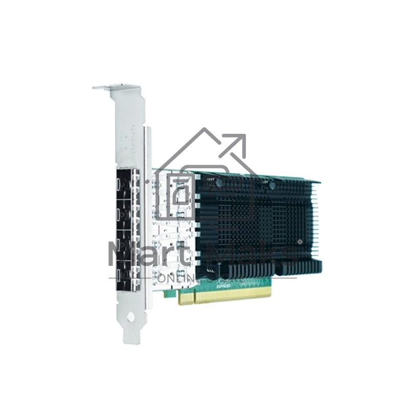 Сетевая карта LR-Link LRES1023PF-4SFP28 PCIe 4.0 x16, Intel E810, 4*SFP28 10/25G NIC Card (303738)