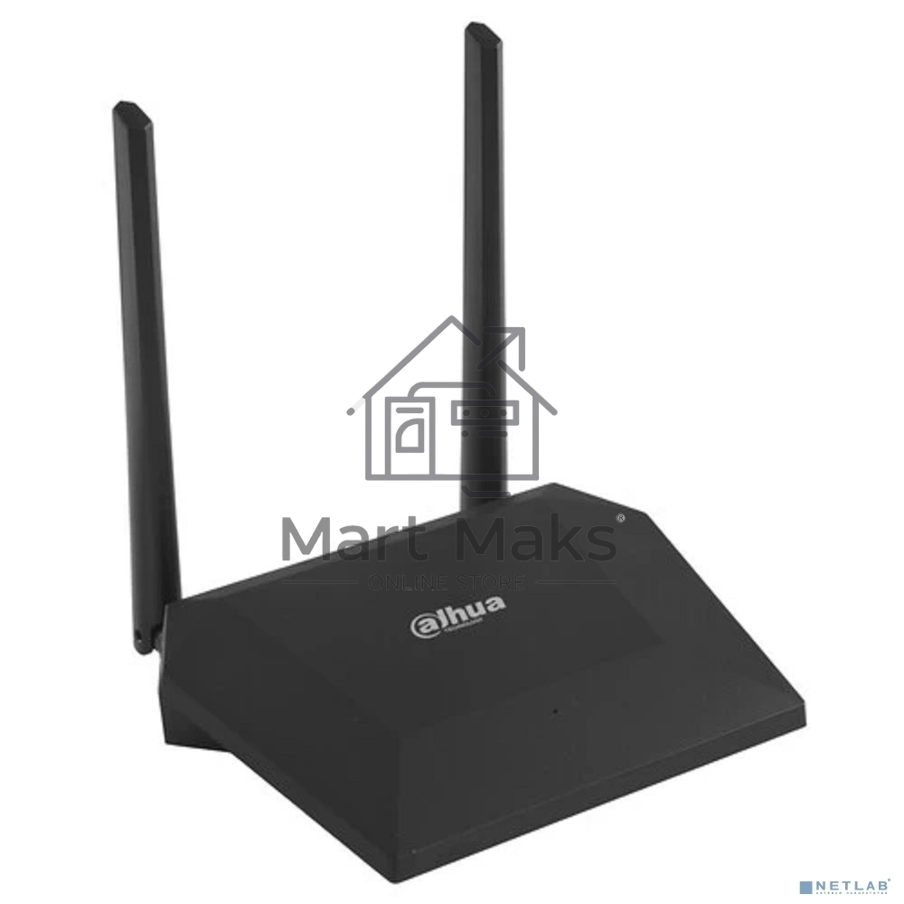 Беспроводной роутер DAHUA DH-N3 1x10/100Мбит/с WAN; 3x10/100Мбит/с LAN; 2.4ГГц: 802.11 b/g/n 300 Мбит/с