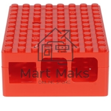 Корпус RA183 red для микрокомпьютера Raspberry Pi 3 ACD Red ABS Plastic Building Block case for Raspberry Pi 3