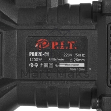 Перфоратор P.I.T. PBH26-C4, SDS-plus, 1200 Вт, 4,7 Дж, от сети