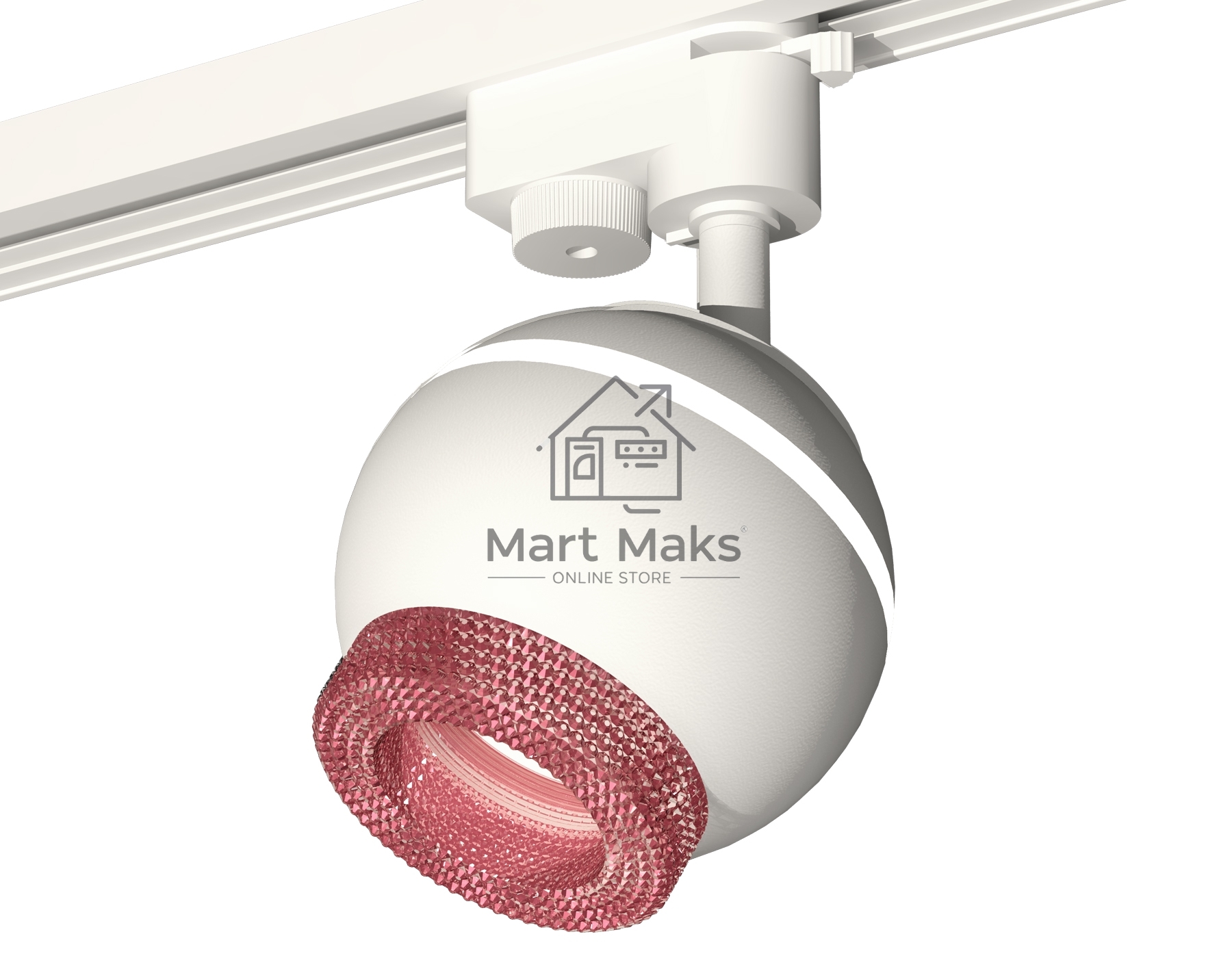 Светильник Ambrella light XT1101062 SWH/PI белый песок/розовый MR16 GU5.3 LED 3W 4200K (A2520, C1101, N7193)