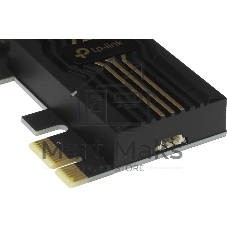 Трехдиапазонный беспроводной PCI Express-адаптер TP-Link Archer TBE552E BE9300 Wi-Fi 7 с поддержкой Bluetooth 5.4