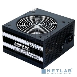 Блок питания Chieftec GPS-500A8, 500Вт, 80 PLUS, 120мм, черный