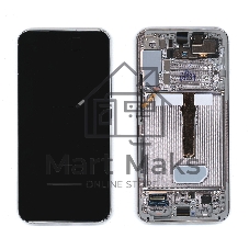 Дисплея для Samsung Galaxy S22 Plus SM-S906B в сборе с тачскрином ServicePack, голубой (GH82-27500B)