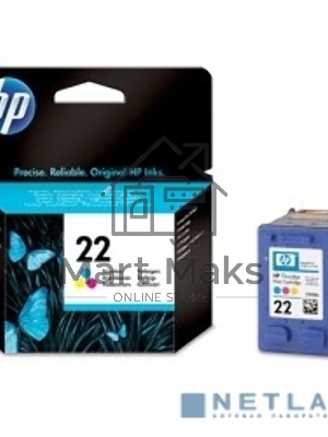 Картридж струйный HP 22 C9352AE многоцветный для HP DJ 3920/3940/PSC 1410 (165стр.)