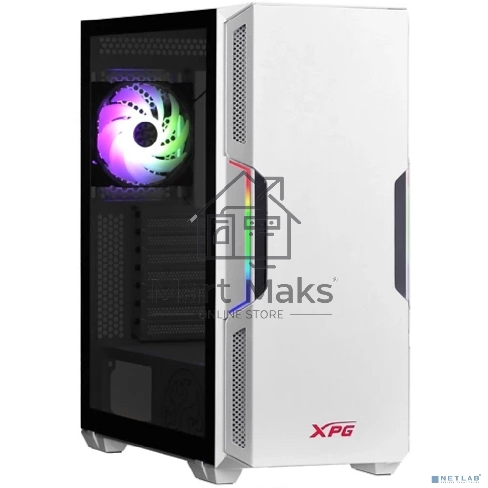 Компьютерный корпус ADATA XPG STARKER белый Mid-Tower, Micro-ATX, Mini-ITX, Standard-ATX, USB 3.2 Gen1 Type-A