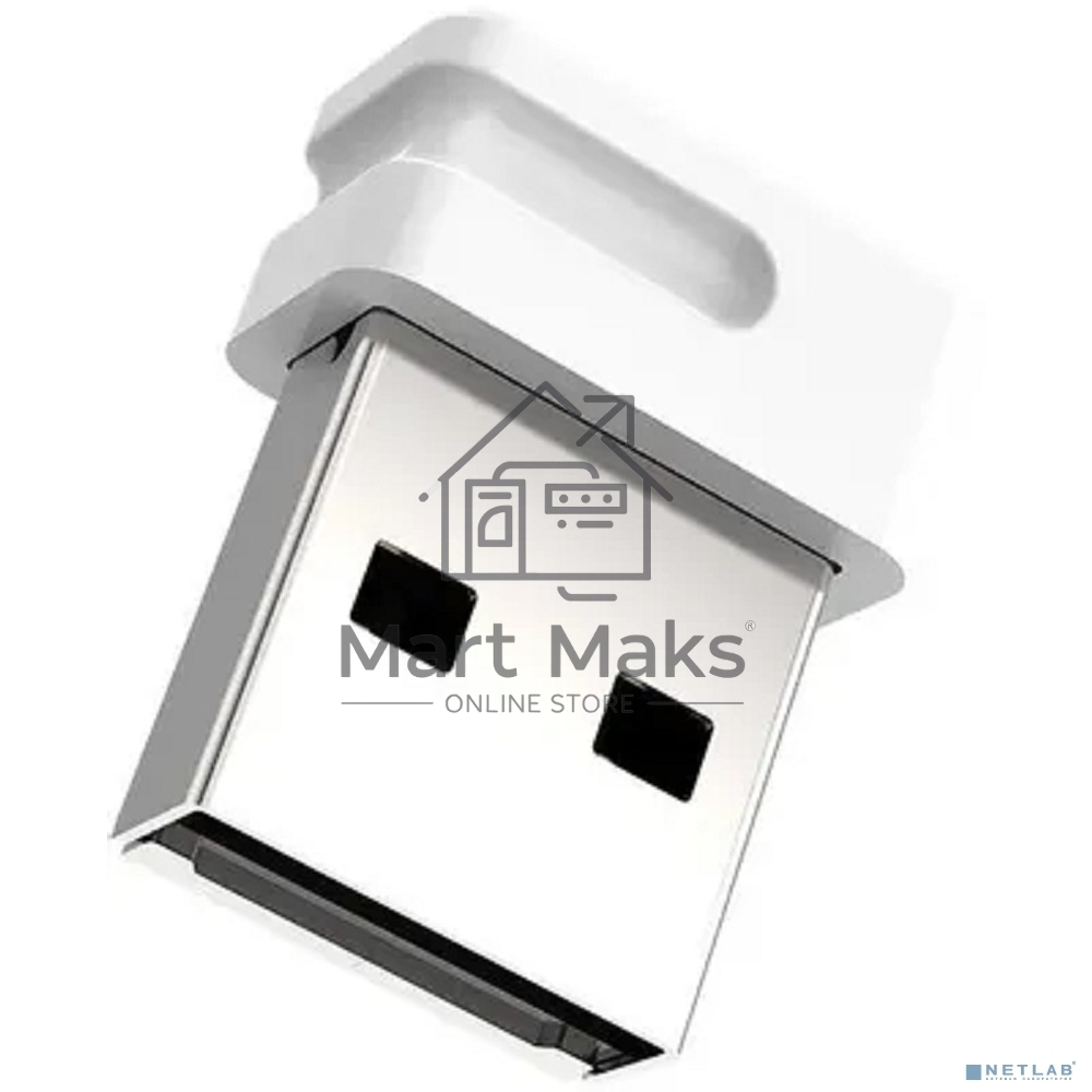 Флешка USB Netac U116 (NT03U116N-008G-20WH), 8Gb, USB 2.0, R/W 70/30, белый