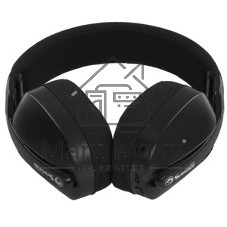 Гарнитура MARVO HG9086W Pulz 70W чёрный, беспроводная + проводная, радиоканал, до 10 ч, съёмный микрофон, подсветка, совместимость с PS5, Xbox
